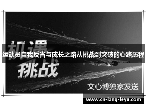 运动员自我反省与成长之路从挑战到突破的心路历程
